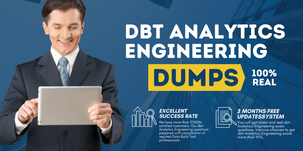 dbt Analytics Engineering Certification Exam Questions Blog Dumpslink